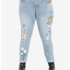 HUNIVERS Disney Bambi & Thumper Mom Jeans Plus Size -transcendentactive shop 19117560 hi