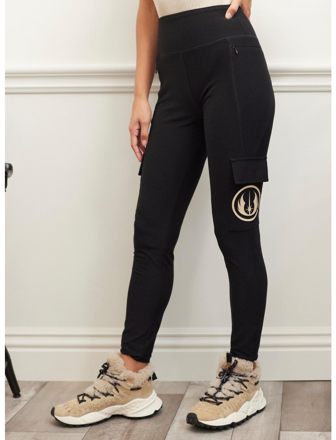 Her Universe Star Wars Jedi Logo Leggings With Pockets HUNIVERS Her Universe Star Wars Jedi Logo Leggings With Pockets -transcendentactive shop 19162146 hi