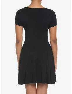 HUNIVERS Black Skater Dress 7 HUNIVERS Black Skater Dress -transcendentactive shop 19166961 av2