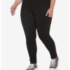HUNIVERS Black Leggings With Pocket Plus Size 1 HUNIVERS Black Leggings With Pocket Plus Size -transcendentactive shop 19167945 hi