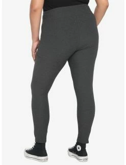 HUNIVERS Charcoal Grey Leggings With Pocket Plus Size 6 HUNIVERS Charcoal Grey Leggings With Pocket Plus Size -transcendentactive shop 19167990 av1