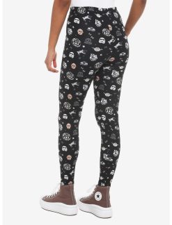 HUNIVERS Her Universe Star Wars Allover Print Leggings 3 HUNIVERS Her Universe Star Wars Allover Print Leggings -transcendentactive shop 19167997 av1