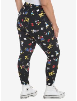 HUNIVERS Her Universe Disney Mickey Mouse & Friends Leggings Plus Size -transcendentactive shop 19168135 av1