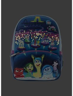 LOUNGFLY Loungefly Disney Pixar Inside Out Glow-In-The-Dark Mini Backpack -transcendentactive shop 19169801 av2