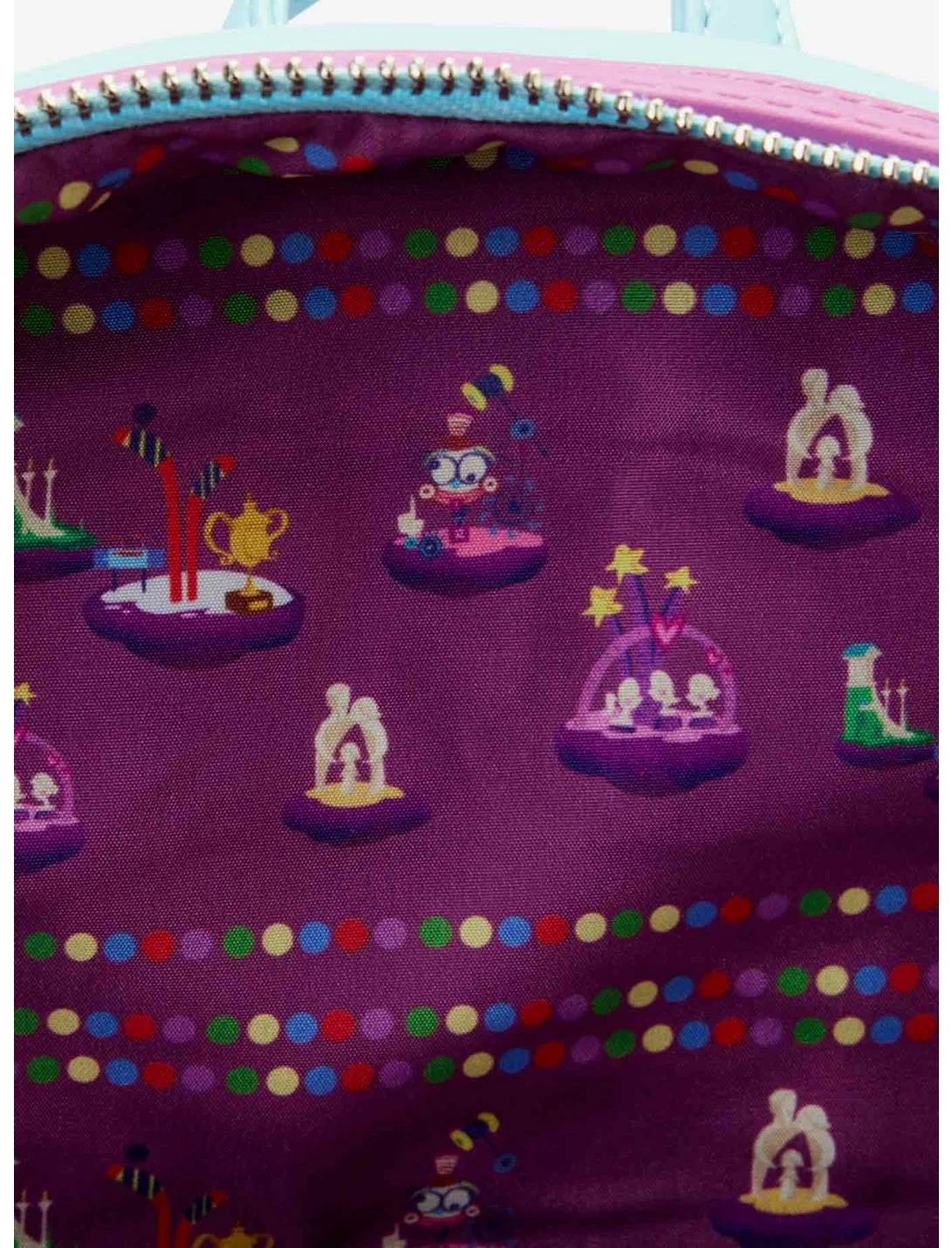 LOUNGFLY Loungefly Disney Pixar Inside Out Glow-In-The-Dark Mini Backpack 6 LOUNGFLY Loungefly Disney Pixar Inside Out Glow-In-The-Dark Mini Backpack - Image 4