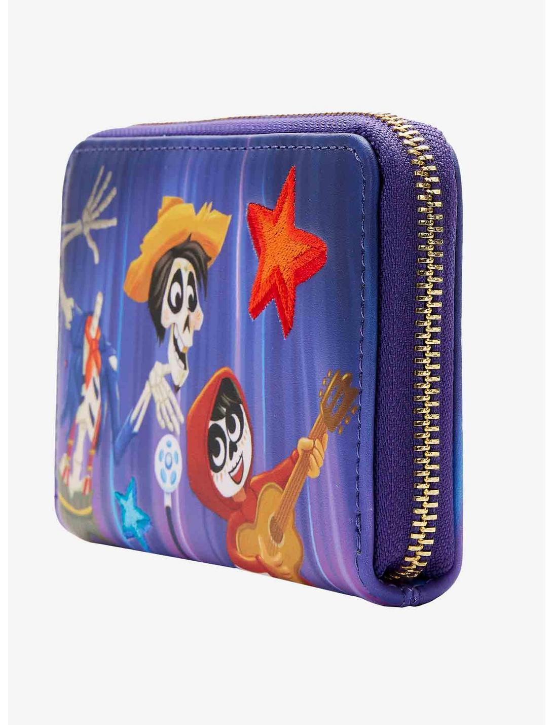 LOUNGFLY Loungefly Disney Pixar Coco Miguel & Hector Performance Zipper Wallet 6 LOUNGFLY Loungefly Disney Pixar Coco Miguel & Hector Performance Zipper Wallet - Image 4