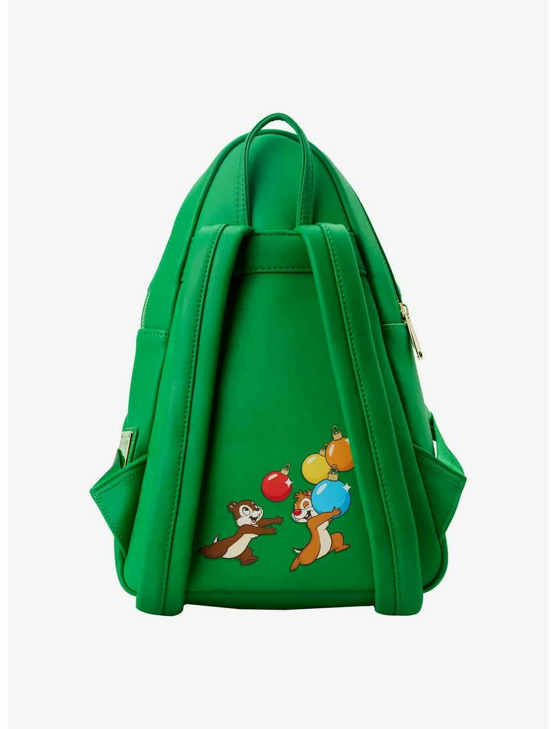 LOUNGFLY Loungefly Disney Chip 'N Dale Christmas Tree LED Lights Mini Backpack 4 LOUNGFLY Loungefly Disney Chip 'N Dale Christmas Tree LED Lights Mini Backpack - Image 2