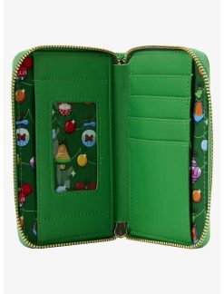 LOUNGFLY Loungefly Disney Chip 'N' Dale Christmas Zipper Wallet -transcendentactive shop 19169835 av2