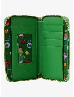 LOUNGFLY Loungefly Disney Chip 'N' Dale Christmas Zipper Wallet -transcendentactive shop 19169835 av2