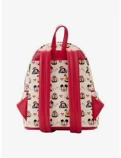 LOUNGFLY Loungefly Disney Mickey Mouse And Friends Hot Cocoa Mugs Mini Backpack & Minnie Mouse Hot Cocoa Ears Headband Set -transcendentactive shop 19169839 av1