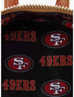 LOUNGFLY Loungefly NFL San Francisco 49ers Icon Patches Mini Backpack -transcendentactive shop 19170159 av3