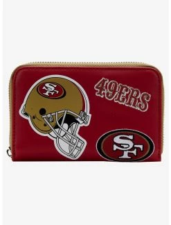 LOUNGFLY Loungefly NFL San Francisco 49ers Icon Zipper Wallet