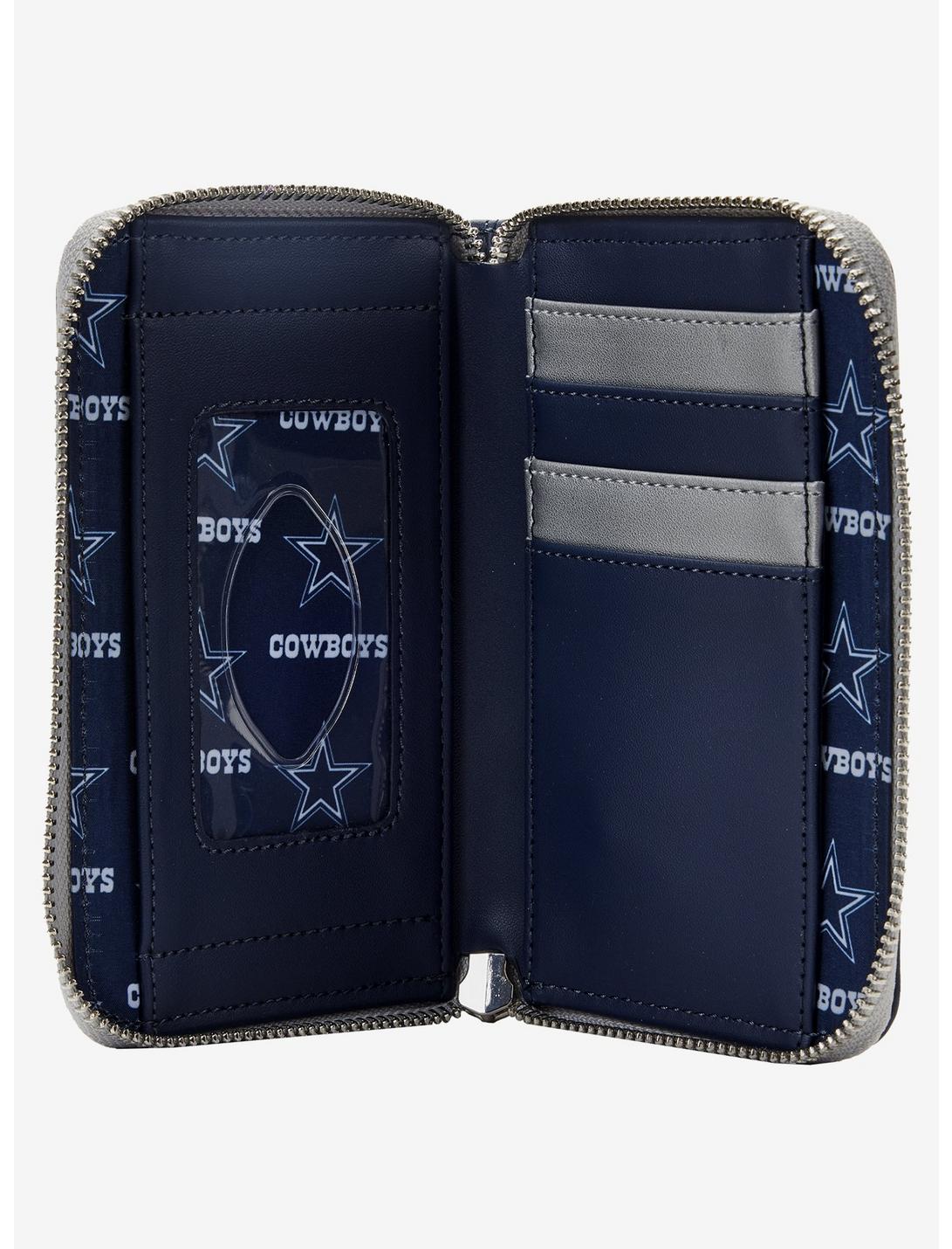 Loungefly NFL Dallas Cowboys Icon Zipper Wallet LOUNGFLY Loungefly NFL Dallas Cowboys Icon Zipper Wallet -transcendentactive shop 19170165 av3