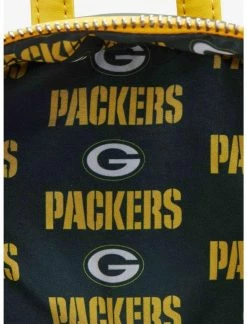 LOUNGFLY Loungefly NFL Green Bay Packers Icon Patches Mini Backpack -transcendentactive shop 19170167 av2