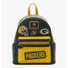 LOUNGFLY Loungefly NFL Green Bay Packers Icon Patches Mini Backpack -transcendentactive shop 19170167 hi