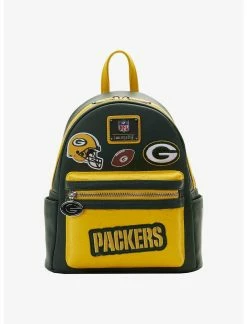 LOUNGFLY Loungefly NFL Green Bay Packers Icon Patches Mini Backpack