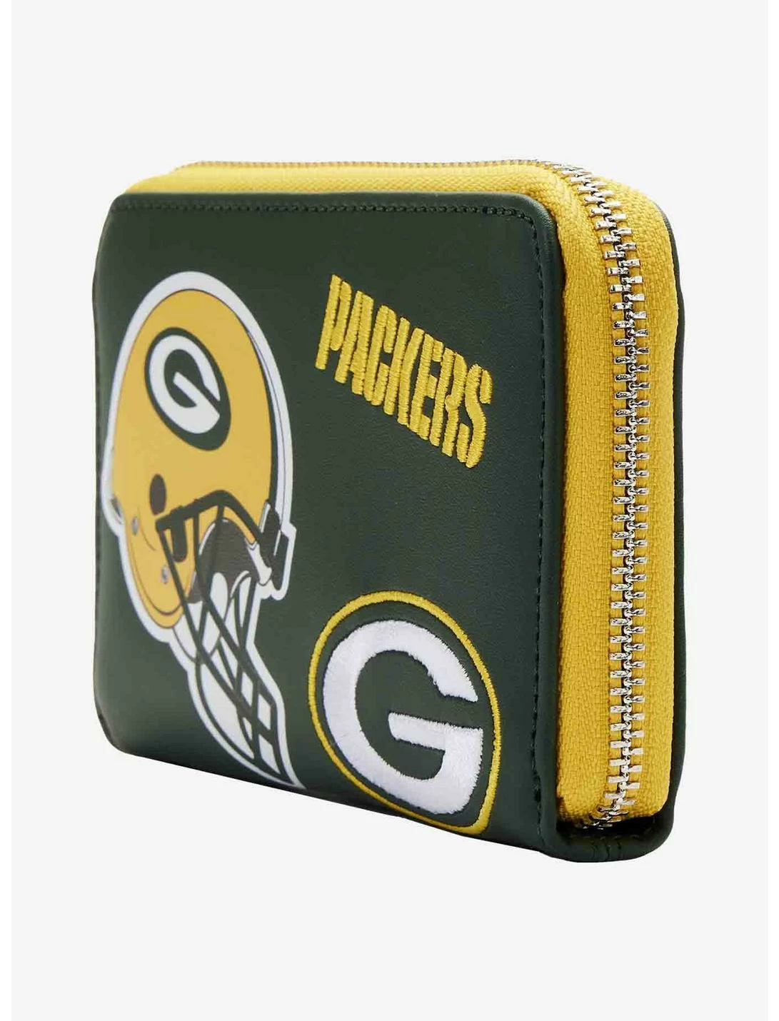 LOUNGFLY Loungefly NFL Green Bay Packers Icon Zipper Wallet 6 LOUNGFLY Loungefly NFL Green Bay Packers Icon Zipper Wallet - Image 4