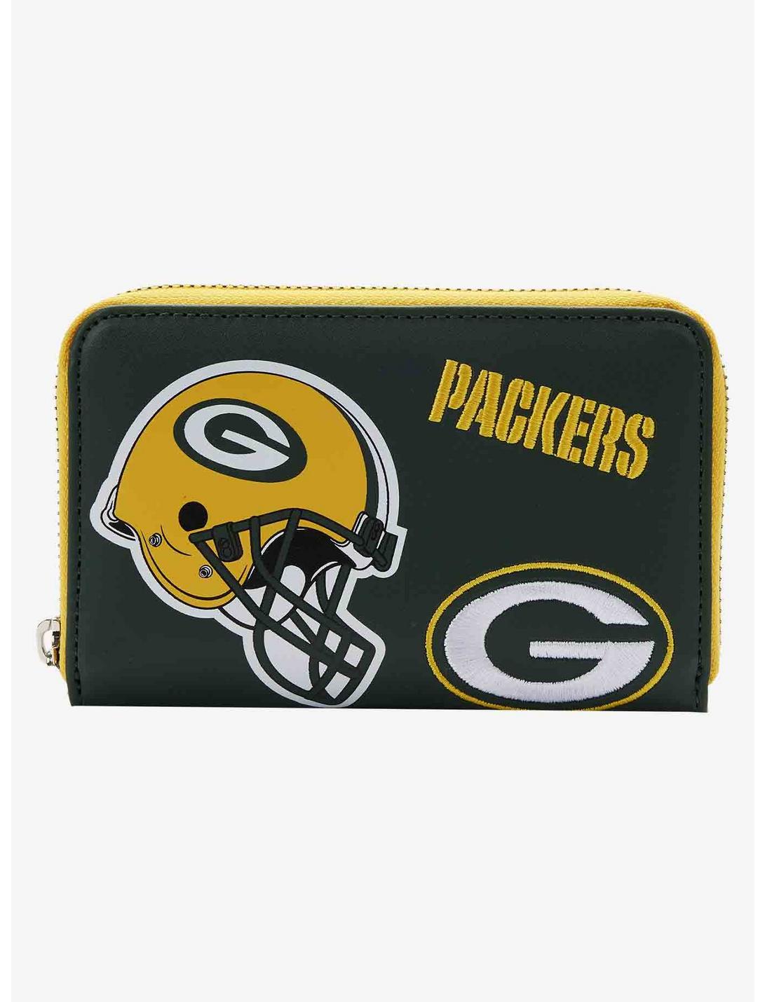 Loungefly NFL Green Bay Packers Icon Zipper Wallet LOUNGFLY Loungefly NFL Green Bay Packers Icon Zipper Wallet -transcendentactive shop 19170169 hi