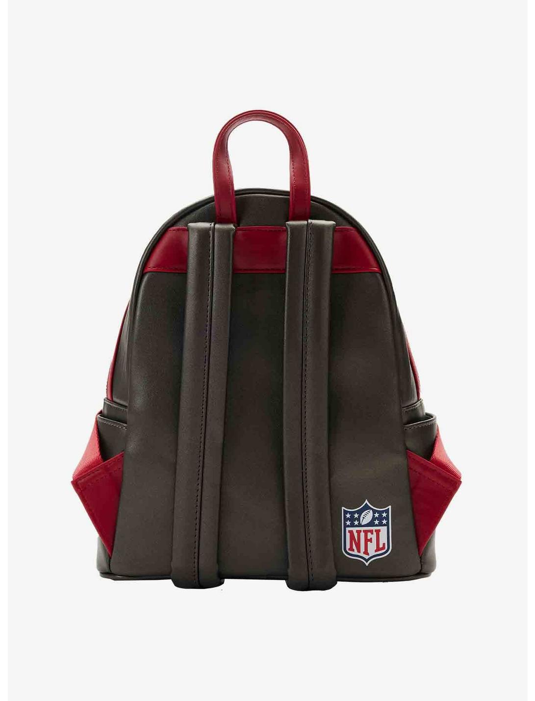 Loungefly NFL Tampa Bay Buccaneers Icon Patches Mini Backpack LOUNGFLY Loungefly NFL Tampa Bay Buccaneers Icon Patches Mini Backpack -transcendentactive shop 19170171 av1