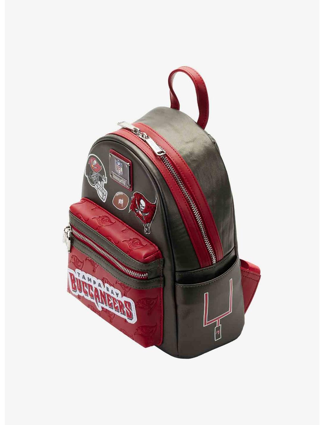 Loungefly NFL Tampa Bay Buccaneers Icon Patches Mini Backpack LOUNGFLY Loungefly NFL Tampa Bay Buccaneers Icon Patches Mini Backpack -transcendentactive shop 19170171 av3
