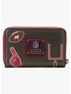 LOUNGFLY Loungefly NFL Tampa Bay Buccaneers Icon Zipper Wallet -transcendentactive shop 19170173 av2