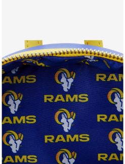 LOUNGFLY Loungefly NFL LA Rams Icon Patches Mini Backpack 5 LOUNGFLY Loungefly NFL LA Rams Icon Patches Mini Backpack -transcendentactive shop 19170175 av3