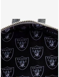 LOUNGFLY Loungefly NFL Las Vegas Raiders Icon Patches Mini Backpack 5 LOUNGFLY Loungefly NFL Las Vegas Raiders Icon Patches Mini Backpack -transcendentactive shop 19170179 av3