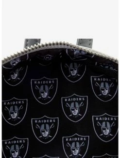 LOUNGFLY Loungefly NFL Las Vegas Raiders Icon Patches Mini Backpack 9 LOUNGFLY Loungefly NFL Las Vegas Raiders Icon Patches Mini Backpack -transcendentactive shop 19170179 av3