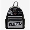 LOUNGFLY Loungefly NFL Las Vegas Raiders Icon Patches Mini Backpack 2 LOUNGFLY Loungefly NFL Las Vegas Raiders Icon Patches Mini Backpack -transcendentactive shop 19170179 hi