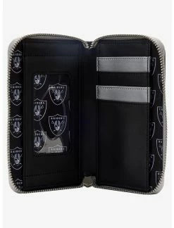 LOUNGFLY Loungefly NFL Las Vegas Raiders Icon Zipper Wallet -transcendentactive shop 19170181 av3