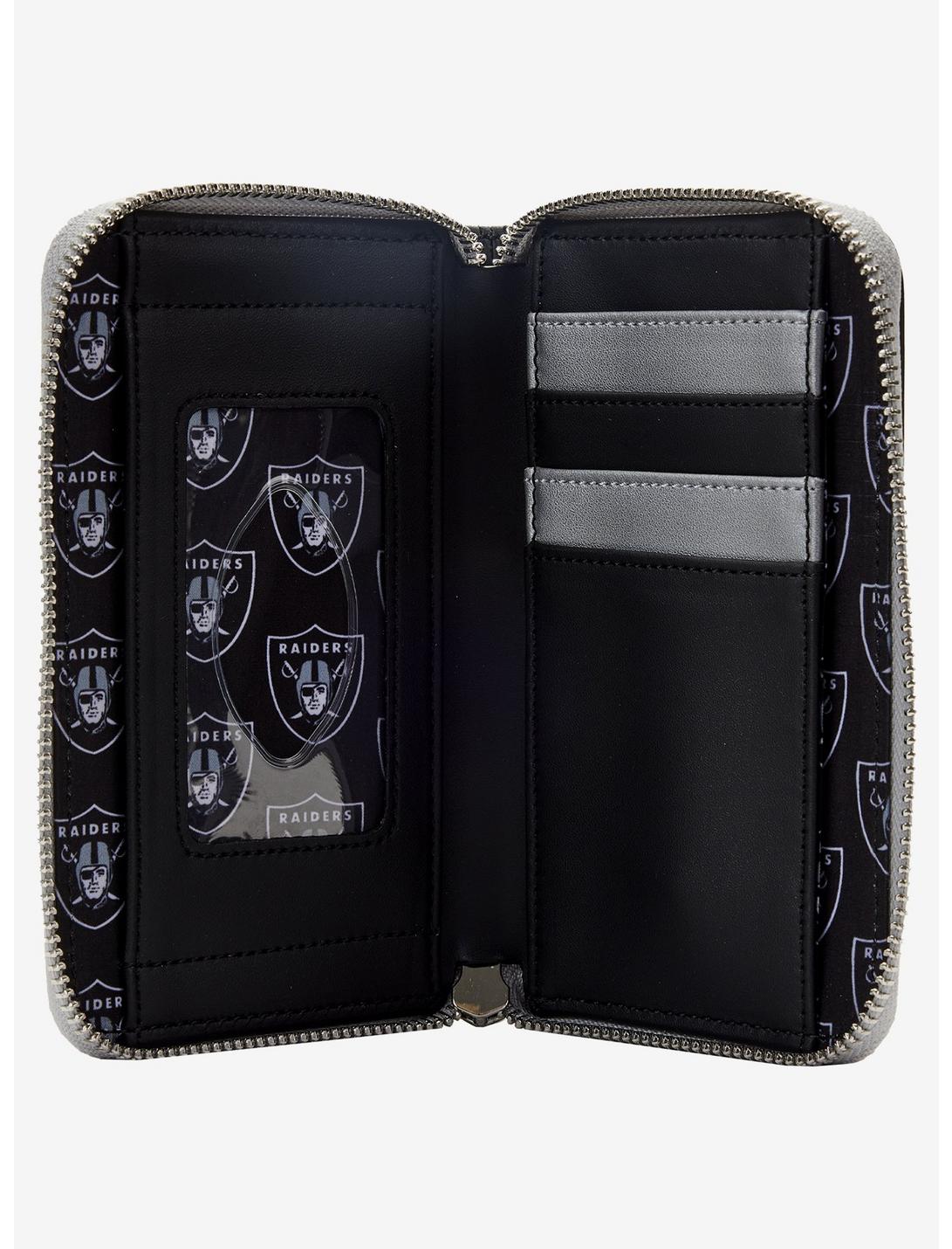 Loungefly NFL Las Vegas Raiders Icon Zipper Wallet LOUNGFLY Loungefly NFL Las Vegas Raiders Icon Zipper Wallet -transcendentactive shop 19170181 av3