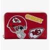 LOUNGFLY Loungefly NFL Kansas City Chiefs Icon Zipper Wallet