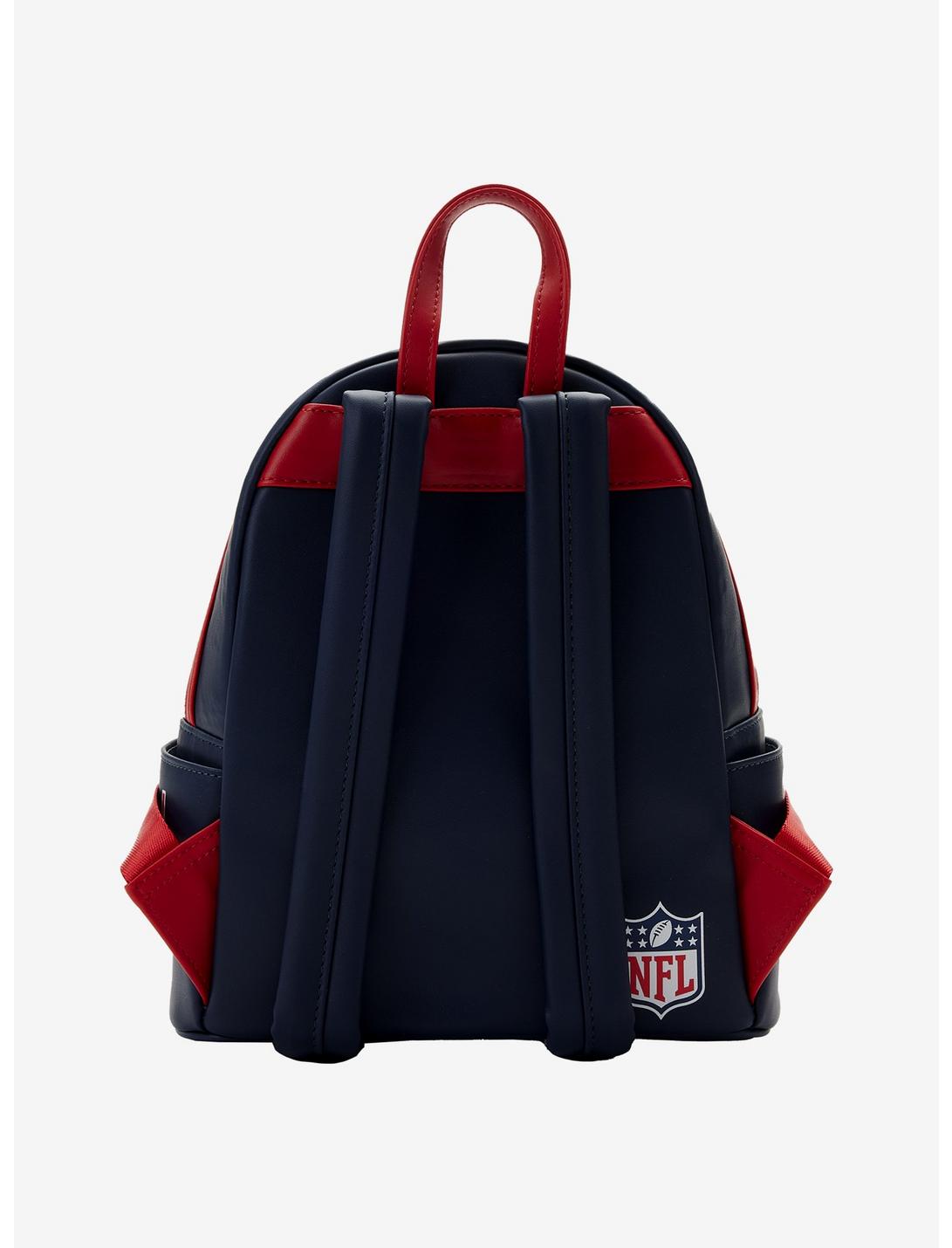 Loungefly NFL New England Patriots Icon Patches Mini Backpack LOUNGFLY Loungefly NFL New England Patriots Icon Patches Mini Backpack -transcendentactive shop 19170187 av2