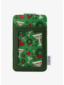 LOUNGFLY Loungefly Peanuts Snoopy Wreath Vertical Cardholder -transcendentactive shop 19170523 av1