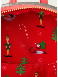 LOUNGFLY Loungefly Elf Clausometer Light-Up Mini Backpack -transcendentactive shop 19170525 av2