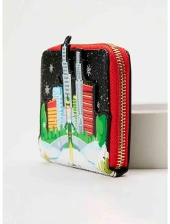 LOUNGFLY Loungefly Elf Snowy Central Park Mini Wallet -transcendentactive shop 19170527 av3