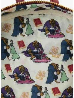 LOUNGFLY Loungefly Disney Beauty And The Beast Library Mini Backpack 8 LOUNGFLY Loungefly Disney Beauty And The Beast Library Mini Backpack -transcendentactive shop 19170531 av2