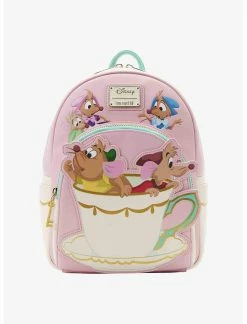 LOUNGFLY Loungefly Disney Cinderella Mice Mini Backpack
