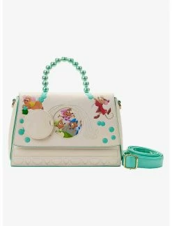 LOUNGFLY Loungefly Disney Cinderella Jaq & Gus Gus Crossbody Bag -transcendentactive shop 19170539 av3