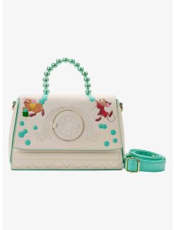 LOUNGFLY Loungefly Disney Cinderella Jaq & Gus Gus Crossbody Bag