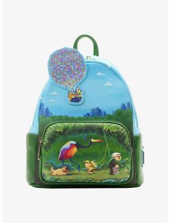 LOUNGFLY Loungefly Disney Pixar Up Jungle Mini Backpack