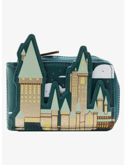 LOUNGFLY Loungefly Harry Potter Letter Castle Accordion Wallet