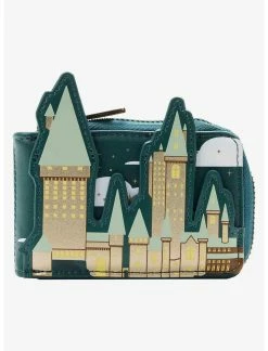 LOUNGFLY Loungefly Harry Potter Letter Castle Accordion Wallet