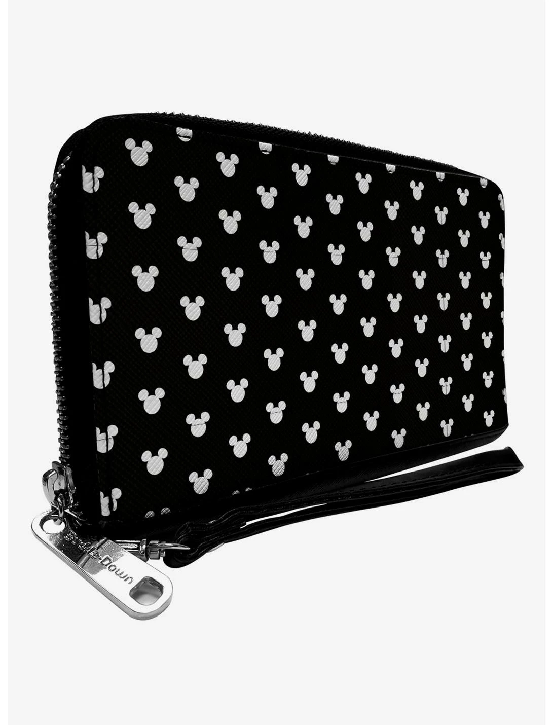 HUNIVERS Disney Mickey Mouse Head Monogram Zip Wallet 3 HUNIVERS Disney Mickey Mouse Head Monogram Zip Wallet