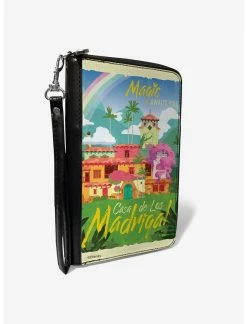 HUNIVERS Buckle-Down Disney Encanto Magic Awaits You Zipper Wallet