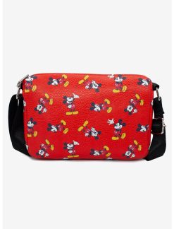 HUNIVERS Disney Mickey Mouse Classic Vegan Leather Crossbody Bag