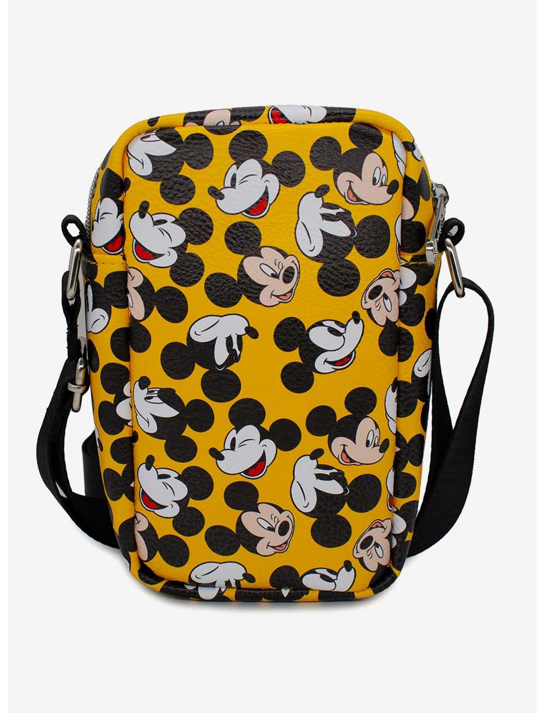 Disney Mickey Mouse Through the Years Vegan Leather Crossbody Bag HUNIVERS Disney Mickey Mouse Through The Years Vegan Leather Crossbody Bag -transcendentactive shop 19178985 av2