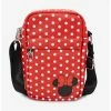 HUNIVERS Disney Minnie Mouse Polka Dots Vegan Leather Crossbody Bag -transcendentactive shop 19178989 hi