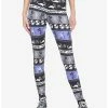 HUNIVERS The Nightmare Before Christmas Fair Isle Leggings