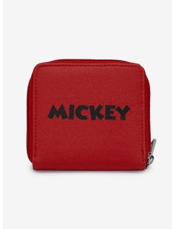 HUNIVERS Disney Mickey Mouse Red Black Zip Wallet 5 HUNIVERS Disney Mickey Mouse Red Black Zip Wallet -transcendentactive shop 19179501 av3
